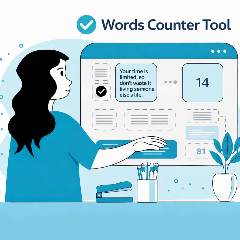free words counter