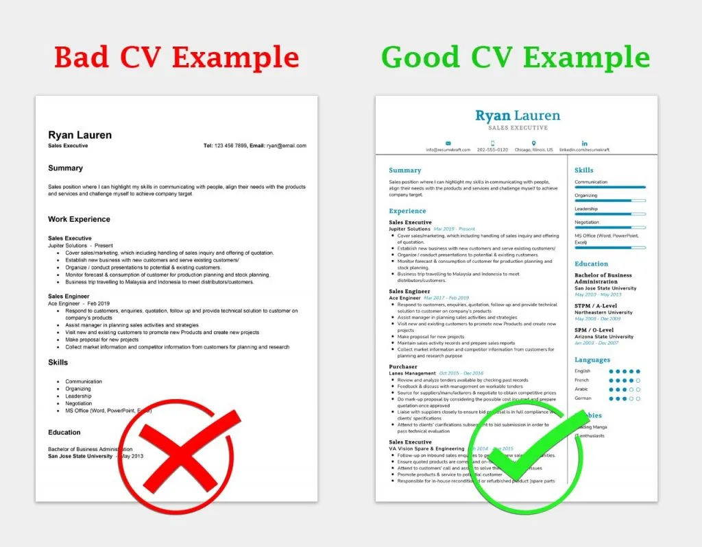 What are the Five Cs of a Good CV?